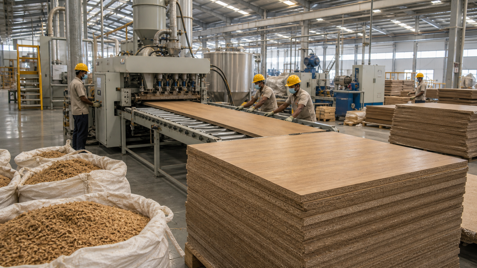 Husk Wood Extraction